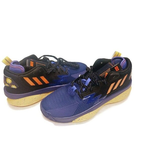 Adidas Mens Size 7.5 Womens 8.5 Dame 8 Basketball Shoes Damian Lillard GZ4626 - Picture 9 of 9